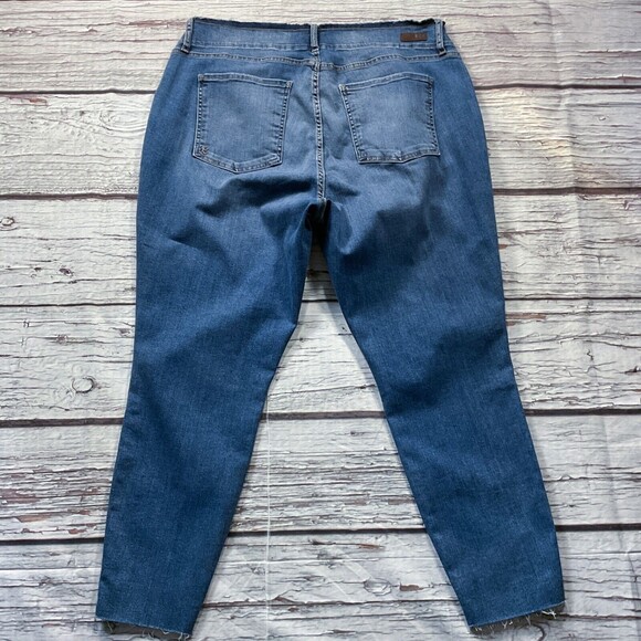 Kut From The Kloth Womens Jeans size 20W new nwt High Rise Ankle Skinny Stretch - Picture 9 of 12